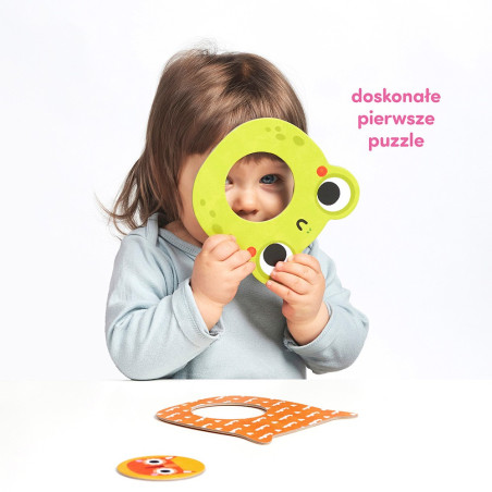 Pussel med hål - djur