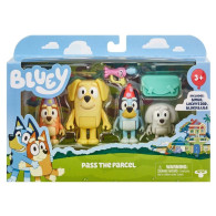 Set med Bluey-figurer, 4-pack.