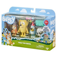 Set med Bluey-figurer, 4-pack.