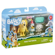 Set med Bluey-figurer, 4-pack.