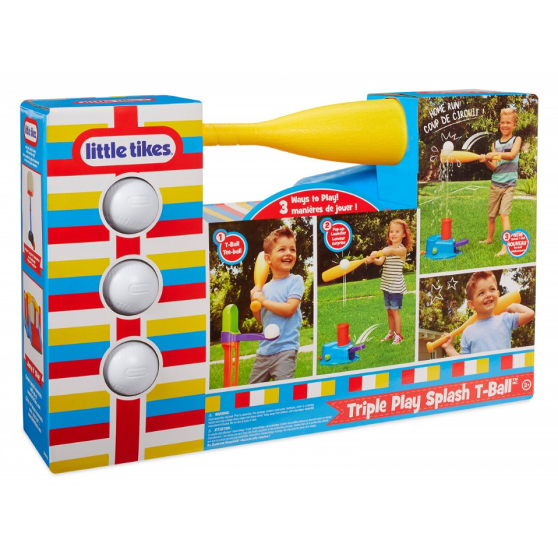 Spel med bollar t-ball set