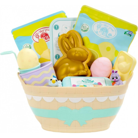 Set med kreativa kockar påskkorg