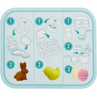 Set med kreativa kockar påskkorg