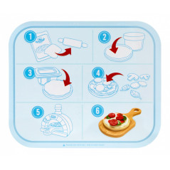 Set för att göra pizza från Creative Chefs.