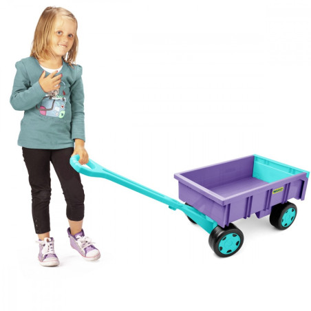 Vagnstrailer jätte lila