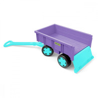 Vagnstrailer jätte lila
