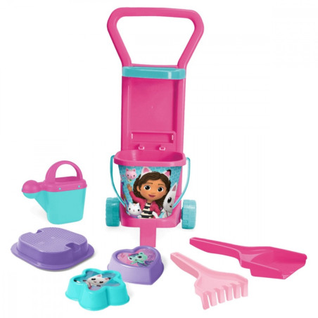 Vagn med sommarset kattstuga Gabi