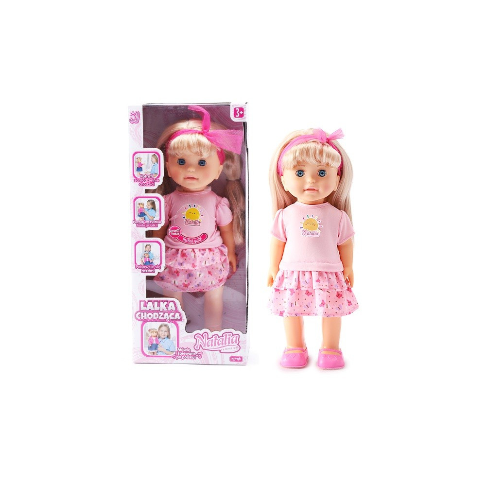 Lalka natalia chodząca 40 cm Lalka natalia chodząca 40 cm