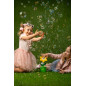 Bubblor fru blu set blomma + vätska 2x40ml