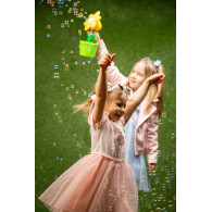 Bubblor fru blu set blomma + vätska 2x40ml