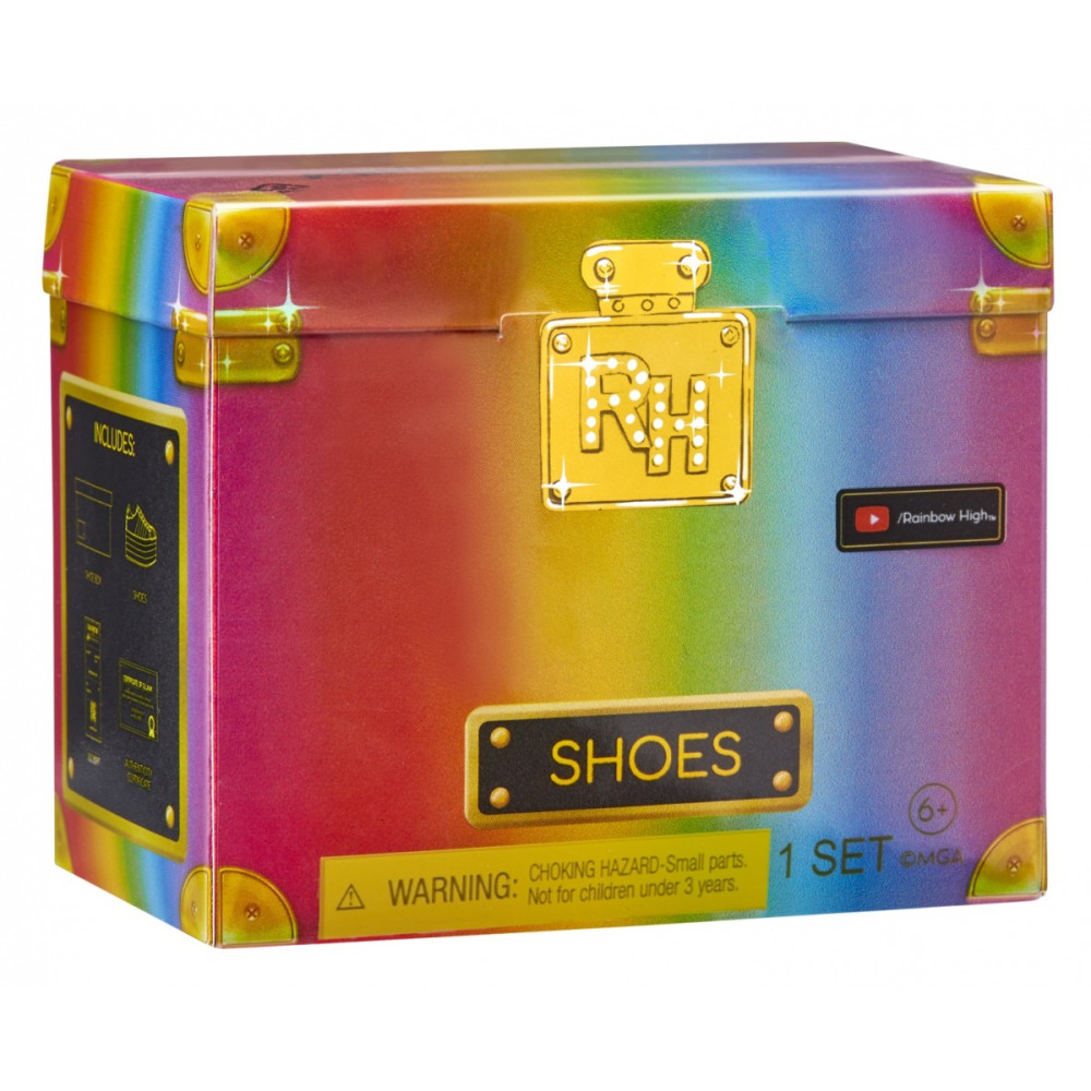 Tillbehör rainbow high skor sortiment 1 stycke Tillbehör rainbow high skor sortiment 1 stycke
