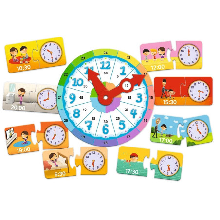 Spelet klockan lilla upptäckaren