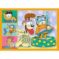 Pussel 4-i-1 Garfield älskar lasagne.