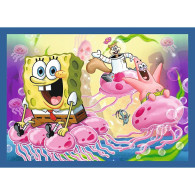 Pussel 4-i-1 Svampbob