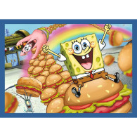 Pussel 4-i-1 Svampbob