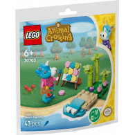 Klossar animal crossing 30703 julian och strandbild