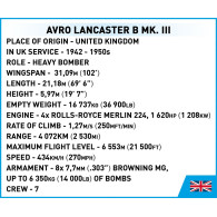 Klossar av Avro Lancaster B.III 1595 klossar