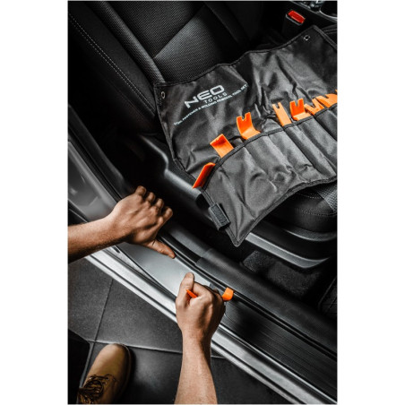 Uppsättning klädselavdragare, 11 st.