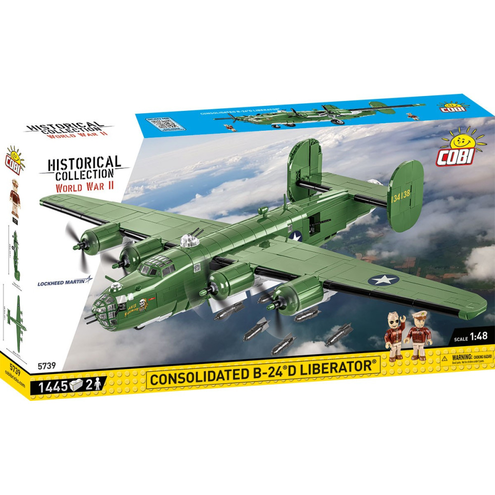 Klossar konsoliderade b-24d befriaren 1445 klossar