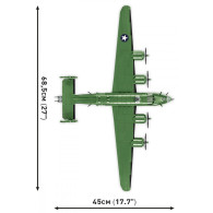 Klossar konsoliderade b-24d befriaren 1445 klossar