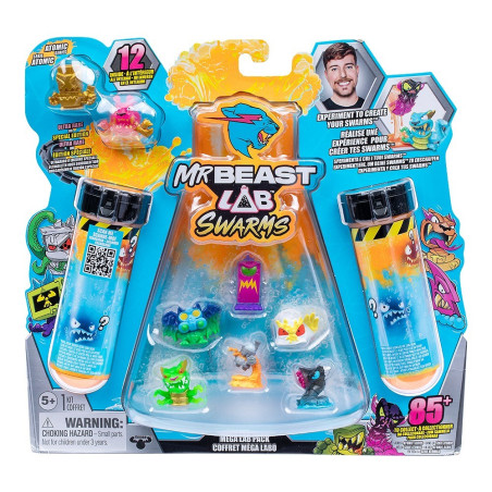 Figurerna Mr Beast Lab - Mega Lab Swarm 12-pack