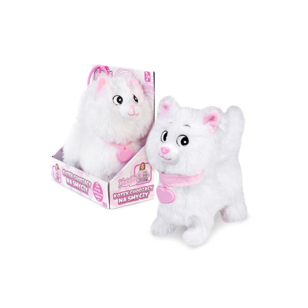 Katten som går i koppel Natalia vit Katten som går i koppel Natalia vit