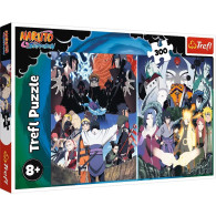 Pussel med 300 Naruto Ninja-element.