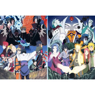 Pussel med 300 Naruto Ninja-element.