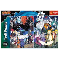 Pussel med 300 Naruto Ninja-element.