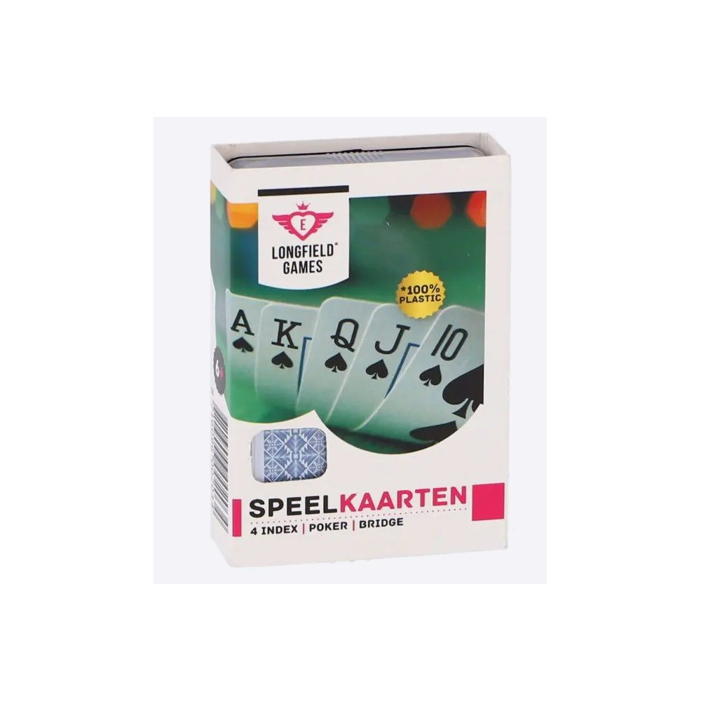 Kortlekar longfield 100 plast 4 index Kortlekar longfield 100 plast 4 index