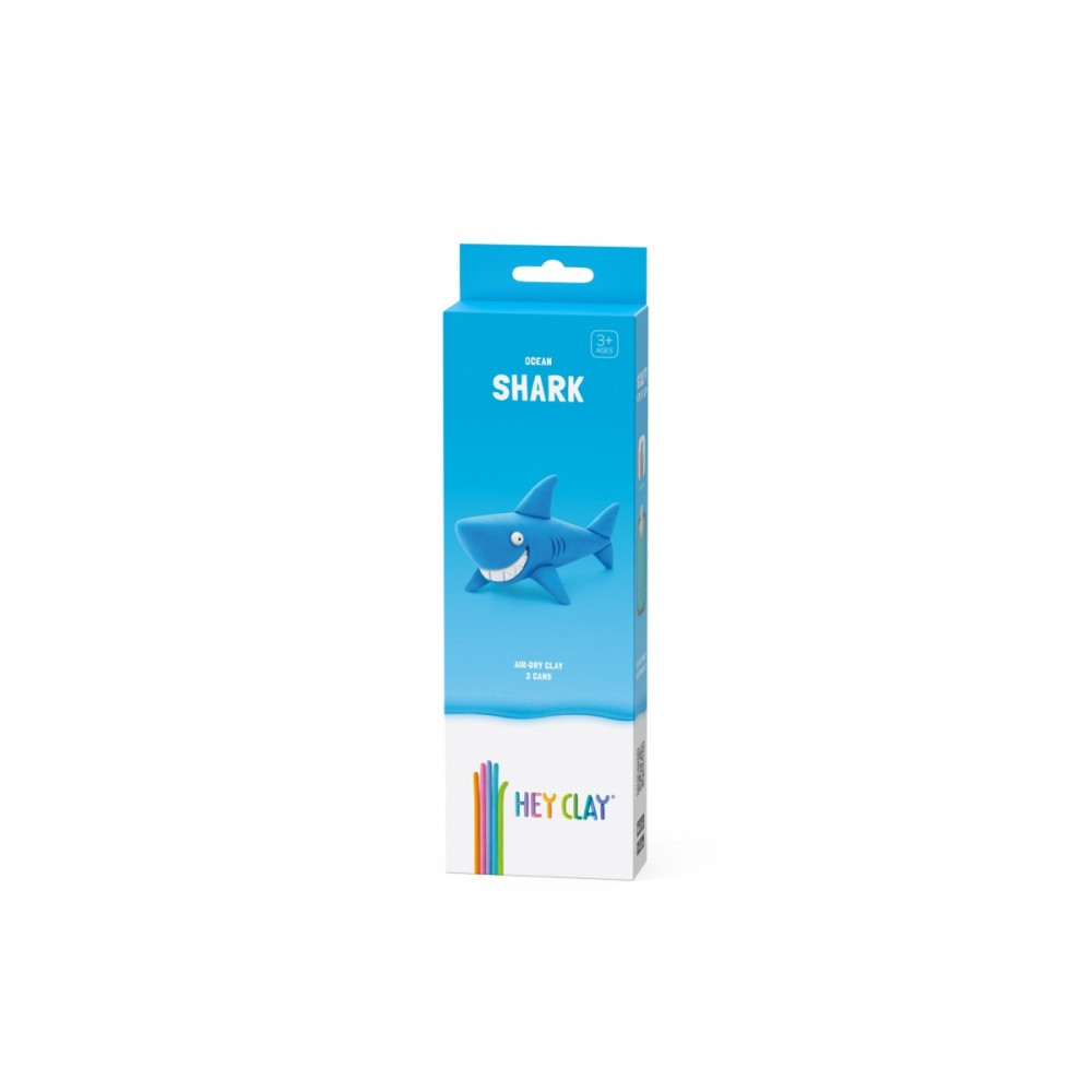 Plastilin havshaj 3-pack