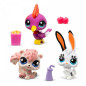 Leksaksfigurer Littlest Pet Shop, förpackning med 3 stycken
