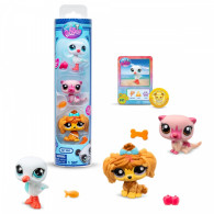 Leksaksfigurer Littlest Pet Shop, förpackning med 3 stycken