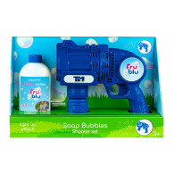Bubblor set fru blu shooter + vätska 0,4l