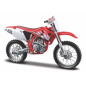 Modell i metall Yamaha YZ-450F med stöd 118