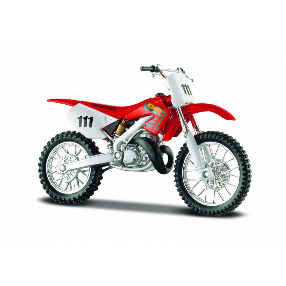 Model metalowy honda cr250r z podstawką 118 Model metalowy honda cr250r z podstawką 118
