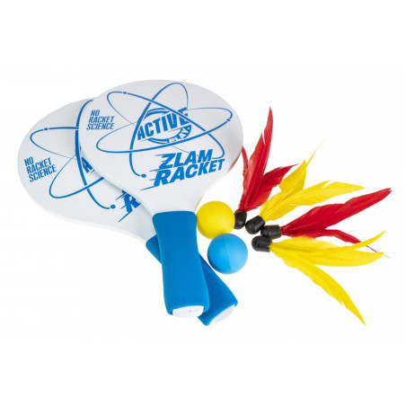 Spel beach tennis trä active play racket är trasig.