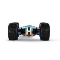 Pojazd rc turnator color flip stunt car