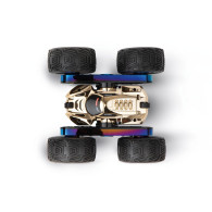 Pojazd rc turnator color flip stunt car