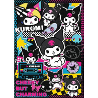 Pussel med 1000 element av Kuromi i Hello Kitty-världen.