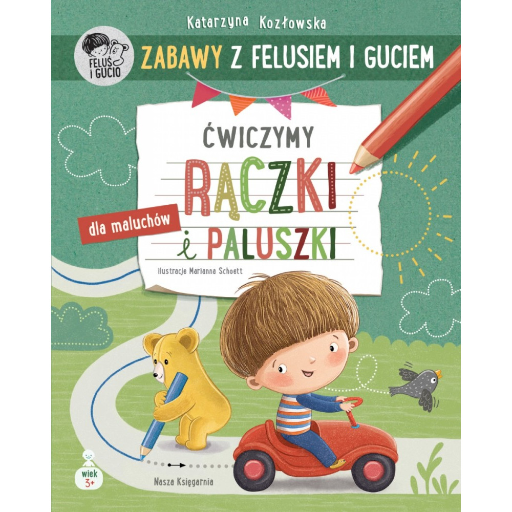 Boken om lek med Felus och Guci. Vi tränar händer och fingrar. Boken om lek med Felus och Guci. Vi tränar händer och fingrar.