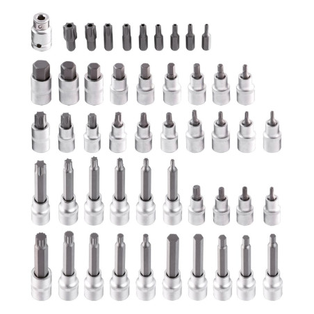 Torx-bits set, 49 st.