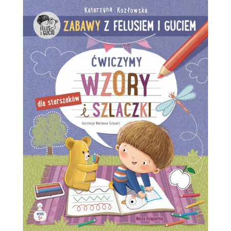 Roliga lekar med Felus och Gucio. Vi övar mönster och streck.