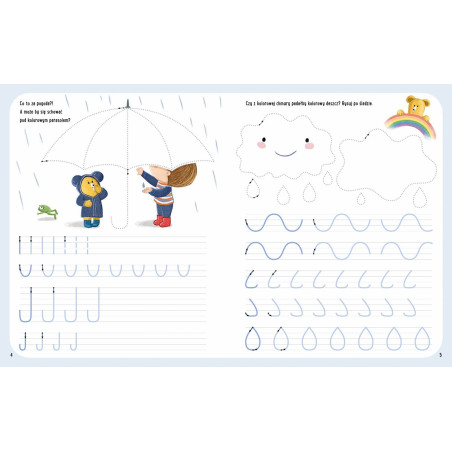 Roliga lekar med Felus och Gucio. Vi övar mönster och streck.