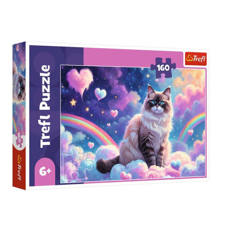 Pussel med 160 bitar - hemmakatten