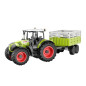 Dubbelörn traktor Claas med släpvagn RC 124