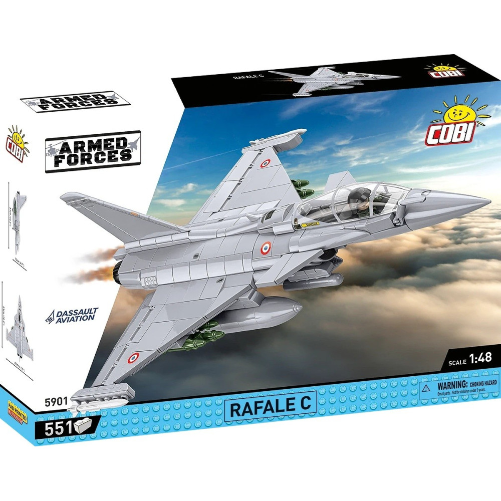 Klossar Rafale med 551 klossar