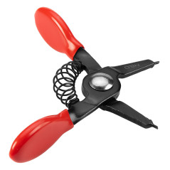 Ett set med minitänger för ringar av sättning