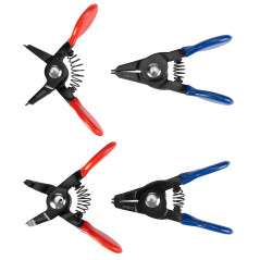 Ett set med minitänger för ringar av sättning