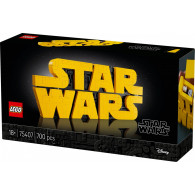 Leksaker Star Wars 75407 Star Wars-logotypen byggd av klossar.